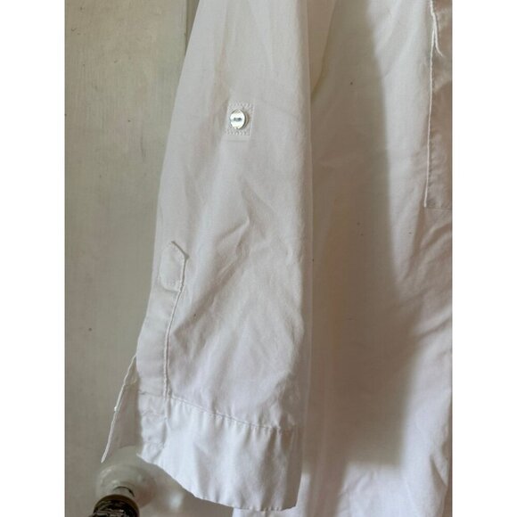 New York and Company seventh Avenue women’s size medium white shirt - Picture 4 of 8